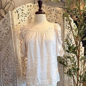 Max Studio Cream Blouse